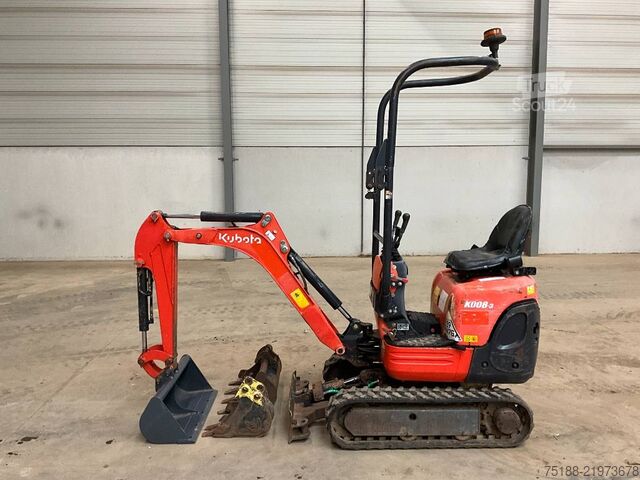 Miniexcavadora Kubota K 008-3