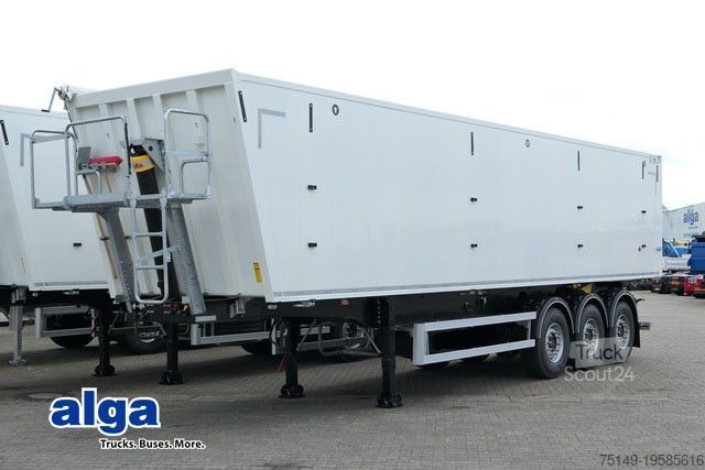 Ημιρυμουλκούμενο ανατρεπόμενο MEGA Alu, 56m³, Kombitüren, Getreide, SAF, Luft-Lift