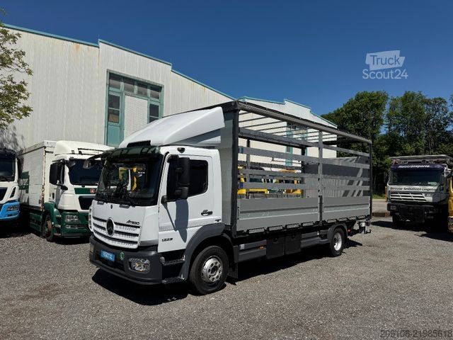 LKW mit Pritsche & Plane MERCEDES-BENZ Atego 1223 Pritsche Plane LBW Klima Top Zustand
