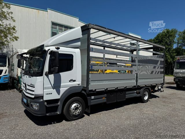 LKW mit Pritsche & Plane MERCEDES-BENZ Atego 1223 Pritsche Plane LBW Klima Top Zustand