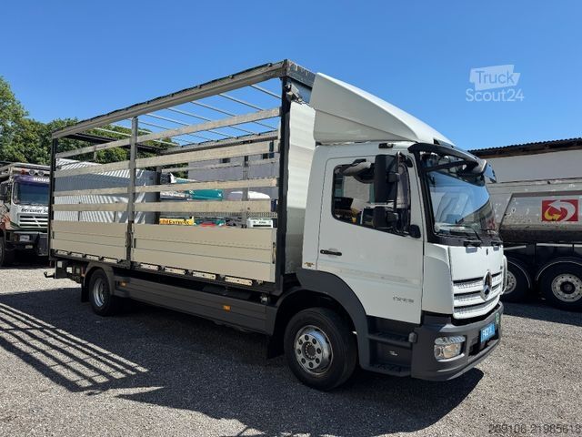 LKW mit Pritsche & Plane MERCEDES-BENZ Atego 1223 Pritsche Plane LBW Klima Top Zustand