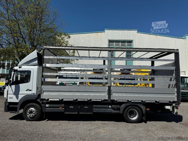 LKW mit Pritsche & Plane MERCEDES-BENZ Atego 1223 Pritsche Plane LBW Klima Top Zustand