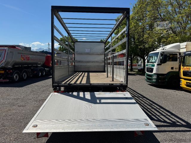LKW mit Pritsche & Plane MERCEDES-BENZ Atego 1223 Pritsche Plane LBW Klima Top Zustand