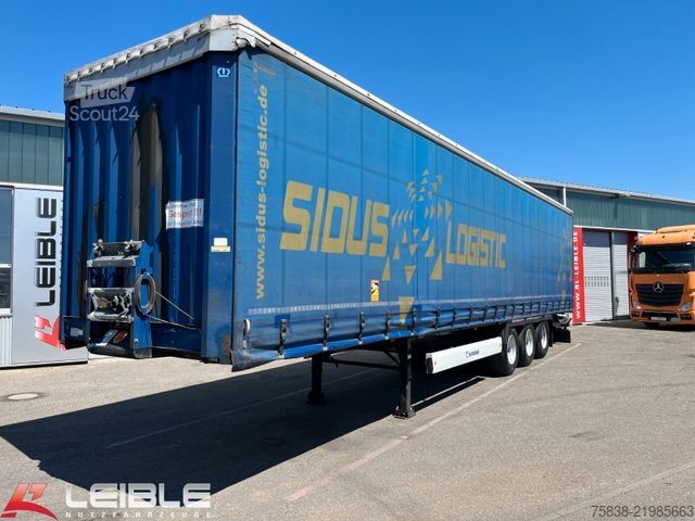 مقطورة نصفية مفتوحة مع قماش مشمع KRONE SD Tautliner*Code XL+Getränke*Liftachse*BPW *