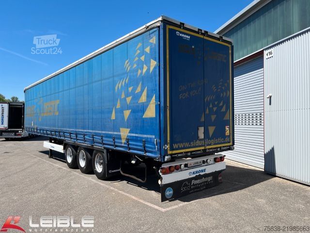 مقطورة نصفية مفتوحة مع قماش مشمع KRONE SD Tautliner*Code XL+Getränke*Liftachse*BPW *