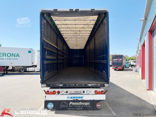 مقطورة نصفية مفتوحة مع قماش مشمع KRONE SD Tautliner*Code XL+Getränke*Liftachse*BPW *