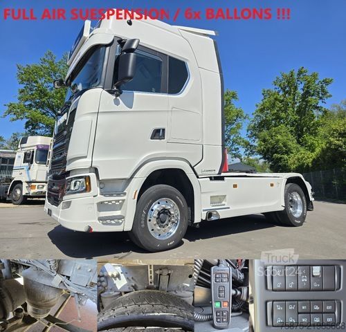 Tracteur routier standard SCANIA S 520 V8 *FULL AIR SUSPENSION 6x BALLONS
