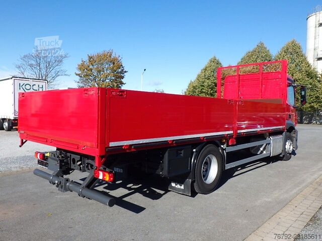 Camión de plataforma MERCEDES-BENZ 1824 L Actros Pritsche 7,10 m/2x AHK/Klima/12tkm