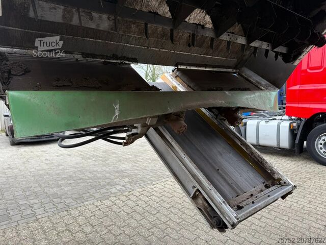 Vloer verplaatsen Kraker CF-ETS 2 2x Stuuras Hakselkast Hydraulische kle...