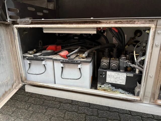 Vloer verplaatsen Kraker CF-ETS 2 2x Stuuras Hakselkast Hydraulische kle...