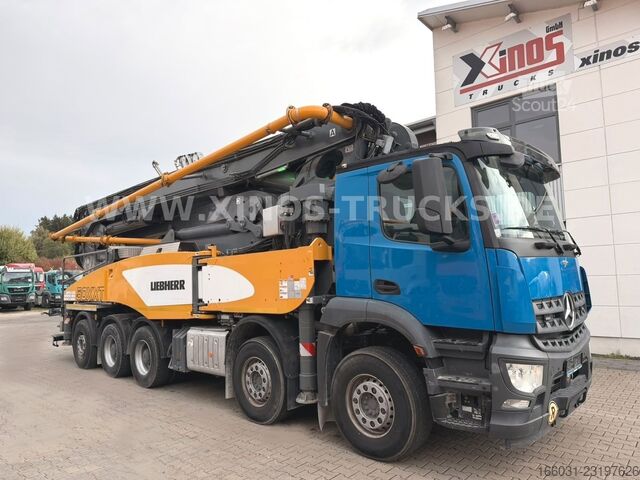 Betonpumpen-LKW MERCEDES-BENZ AROCS 10X4 LIEBHERR 50M/5 XXT - THP170H