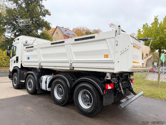 Ανατρεπόμενο φορτηγό SCANIA 460 G XT 8x4 MEILLER Kipper Bordmatik