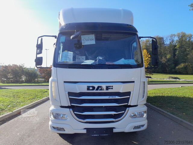 Φορτηγό πλατφόρμα με μουσαμά DAF FA XB 290 16t Curtainsider Wecon