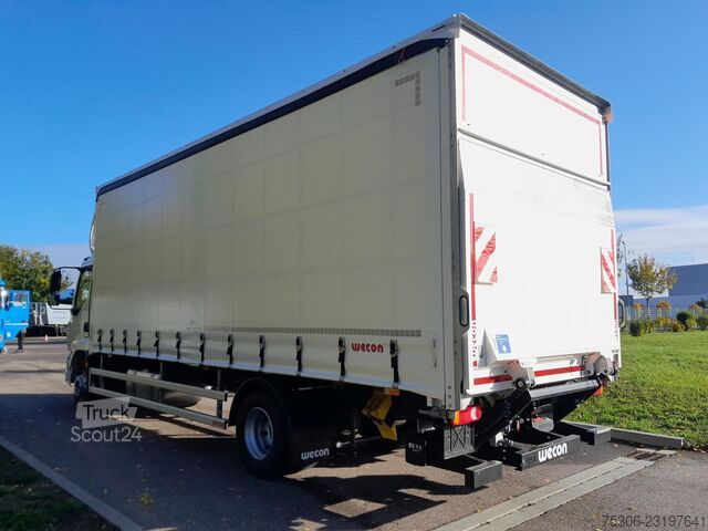 Φορτηγό πλατφόρμα με μουσαμά DAF FA XB 290 16t Curtainsider Wecon