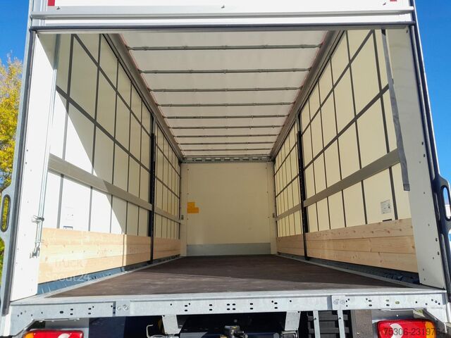 Φορτηγό πλατφόρμα με μουσαμά DAF FA XB 290 16t Curtainsider Wecon