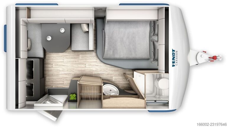 Τροχόσπιτο FENDT Apero Activ 390 FH Ausgestellt!