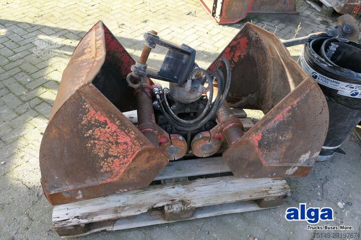 Kipper LKW  2- Schalengreifer, Drehservo, Traglast 4.500kg