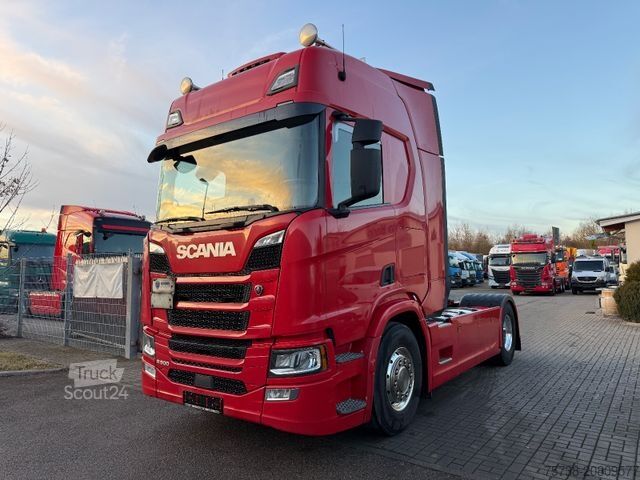 Camion de materiale periculoase SCANIA R500 /Retarder/Kompressor/ADR Gefahrgut/VOLLLUFT