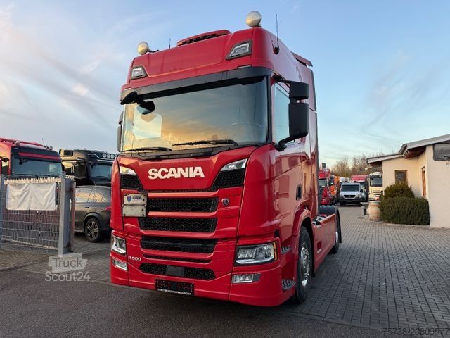 Φορτηγό επικίνδυνων υλικών SCANIA R500 /Retarder/Kompressor/ADR Gefahrgut/VOLLLUFT