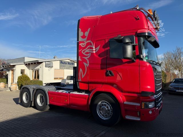 Autocamion greu SCANIA R580 6x4/Retarder/AP Achse/VOLLLUFT/GZG:80000 KG