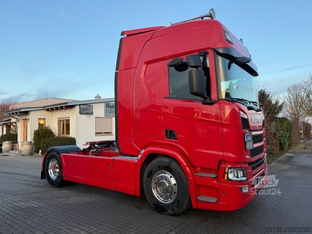 Τυπική μονάδα τράκτορα SCANIA R500 /Retarder/Kompressor/ADR Gefahrgut/VOLLLUFT