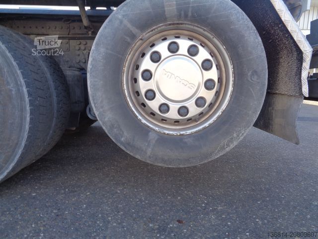 Autocamion cu cârlig pentru containere SCANIA G420 8x2 Hiab Abroller Retarder Klima