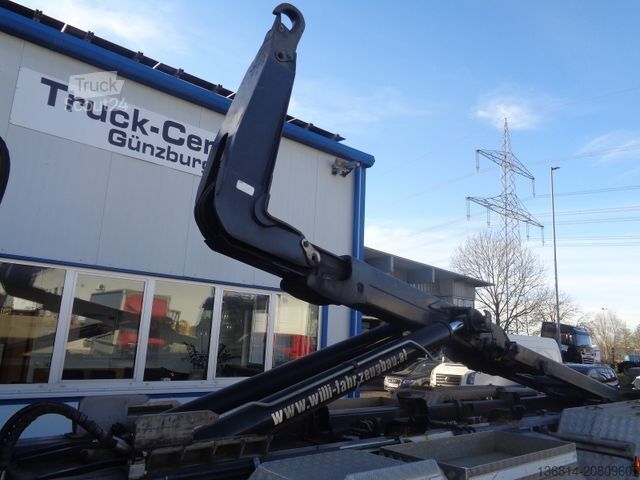 Autocamion cu cârlig pentru containere SCANIA G420 8x2 Hiab Abroller Retarder Klima