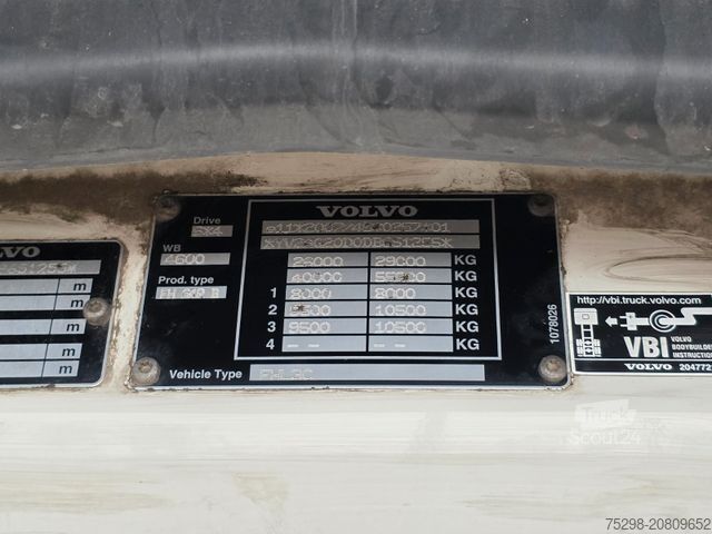 Jeřáb na nákladním automobilu VOLVO FH 460 / Ohne Fernbedienung / Palfinger PK 21001