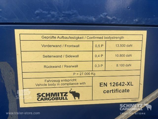 Naczepa otwarta z plandeką Schmitz Cargobull Semitrailer Curtainsider Mega