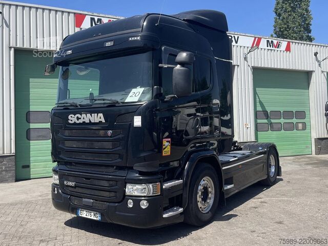 Standard-SZM Scania R450 REAL LEATHER, Frigo, ALUMINUM rims, TOP TR...