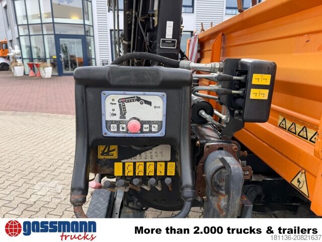 Furgón volquete MAN TGL 8.180 4x2 BB, 2x AHK, Heckkran Hiab XS 066
