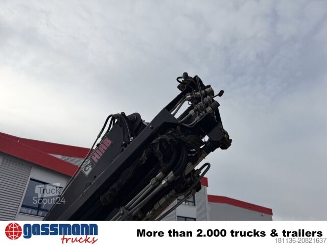 Furgón volquete MAN TGL 8.180 4x2 BB, 2x AHK, Heckkran Hiab XS 066