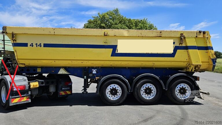 Semiremorcă basculantă Schmitz Cargobull SKI 24 SL 06-7.2 Stahlrundmulde
