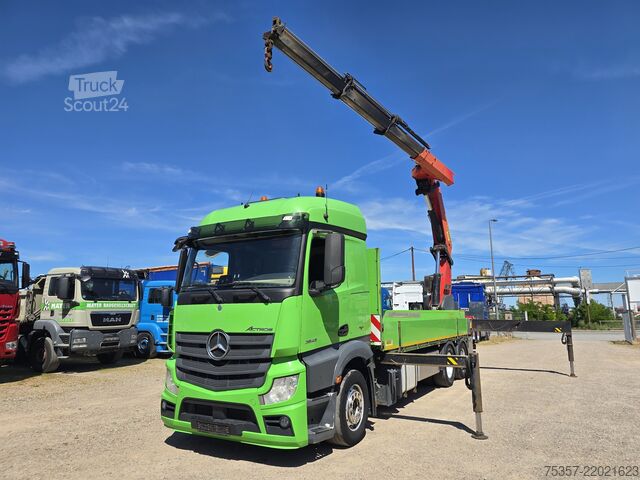 Grúa montada en camión Mercedes Benz 2543 6X2
