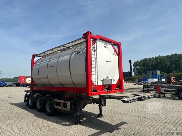 Prevoz zabojnikov Van Hool 20FT/30FT ADR CHASSIS + 20FT TANKCONTAINER 25.0...