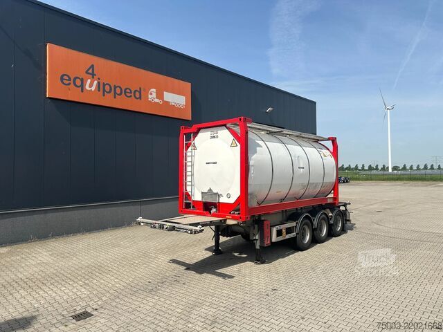 Prevoz zabojnikov Van Hool 20FT/30FT ADR CHASSIS + 20FT TANKCONTAINER 25.0...