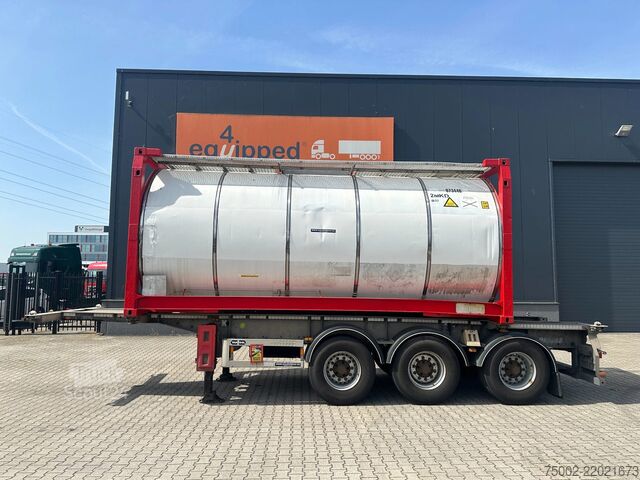 Rezervoar Van Hool 20FT/30FT ADR CHASSIS + 20FT TANKCONTAINER 25.0...