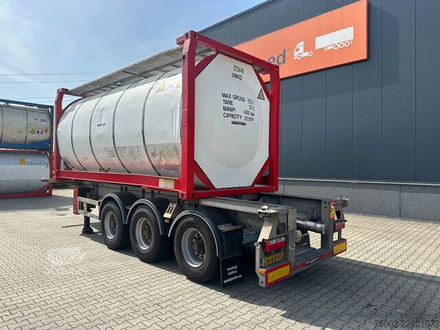 Rezervoar Van Hool 20FT/30FT ADR CHASSIS + 20FT TANKCONTAINER 25.0...
