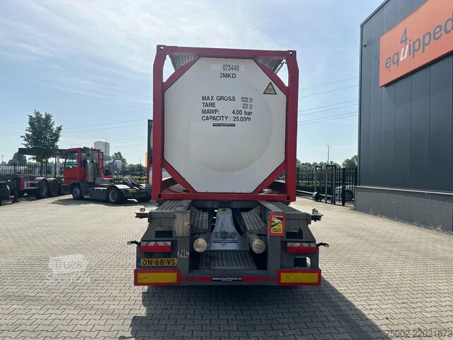 Rezervoar Van Hool 20FT/30FT ADR CHASSIS + 20FT TANKCONTAINER 25.0...