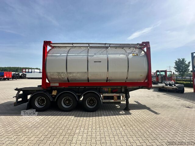 Rezervoar Van Hool 20FT/30FT ADR CHASSIS + 20FT TANKCONTAINER 25.0...