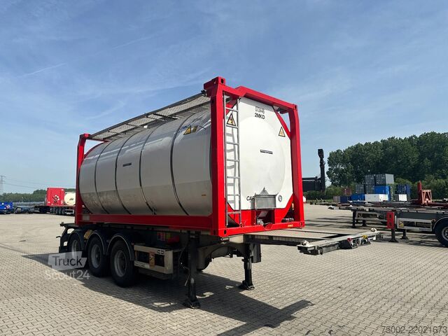 Rezervoar Van Hool 20FT/30FT ADR CHASSIS + 20FT TANKCONTAINER 25.0...
