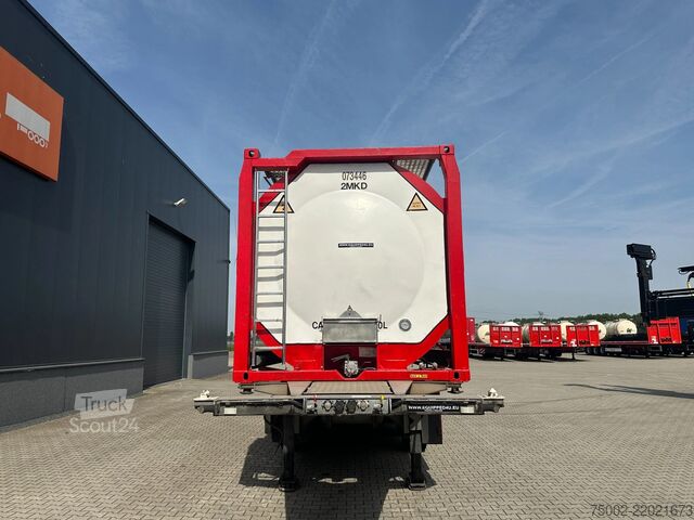 Rezervoar Van Hool 20FT/30FT ADR CHASSIS + 20FT TANKCONTAINER 25.0...