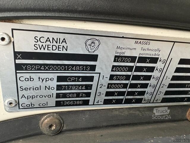 Scania 94 G + LOADLIFT + MANUAL + EURO 2 TR2116 Scania 94 G + LOADLIFT + MANUAL + EURO 2