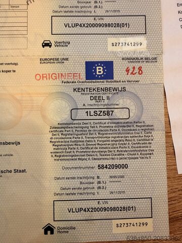 Truck chassis Scania P340 – Open Laadbak – 2005 