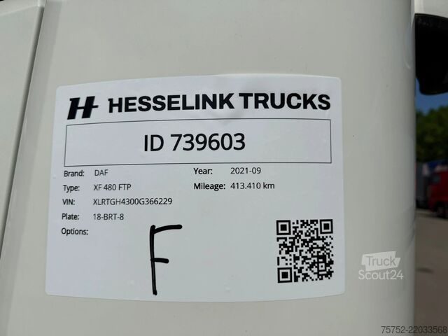 Стандарт-СЗМ DAF XF 480 6X2 FTP Space Cab Midlift Standairco Alc...