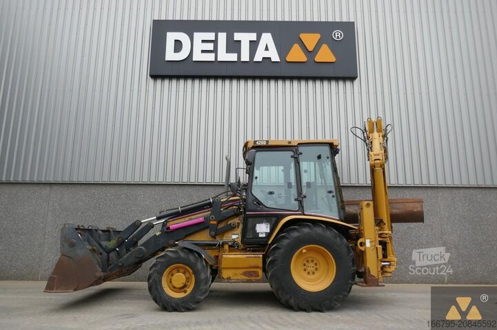 Graaflaadmachine Caterpillar 428D