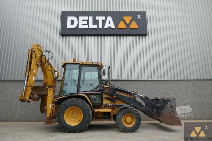 Graaflaadmachine Caterpillar 428D