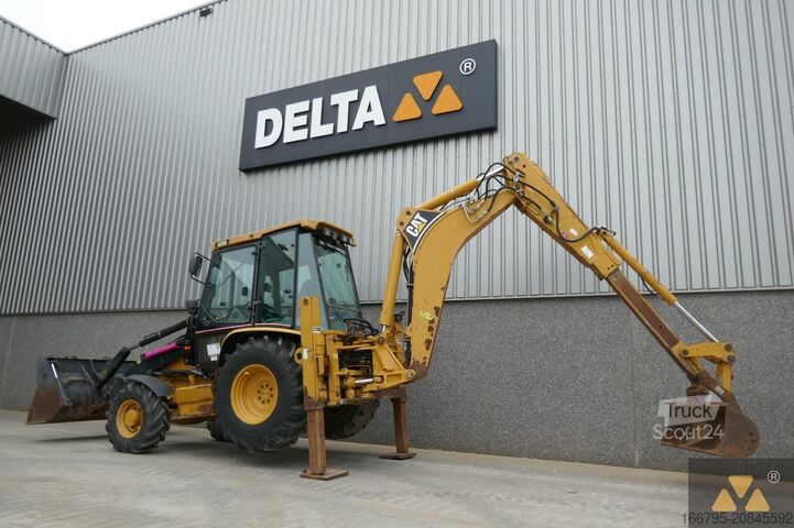 Graaflaadmachine Caterpillar 428D