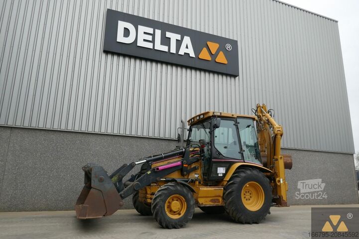 Graaflaadmachine Caterpillar 428D