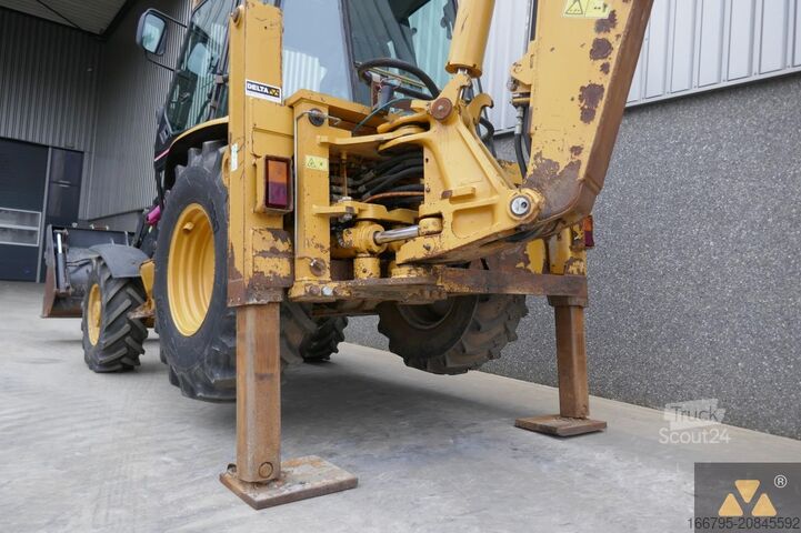 Graaflaadmachine Caterpillar 428D